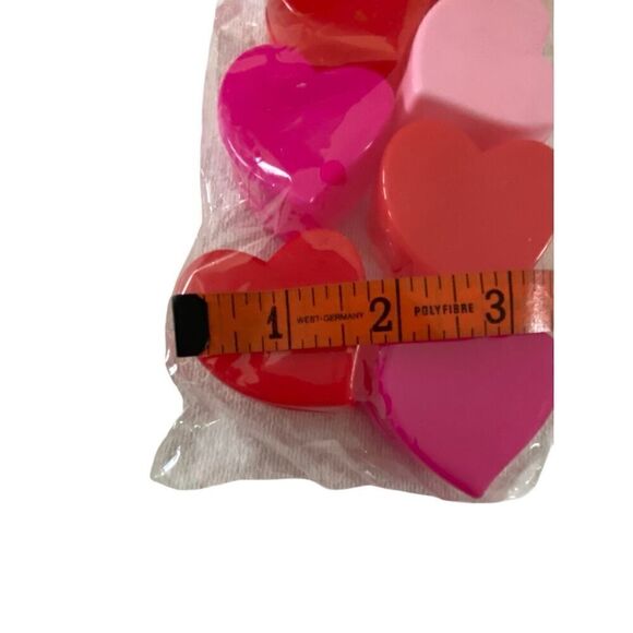 Lot Of 7 Valentines Day Supplies Heart Boxes Stamps Buckets School - Picture 8 of 12